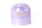 8" C Note 432Hz Purple Alchemy Magical Crystal Sound Healing Singing Bowl CCB-011 - Yoga Meditation Instruments