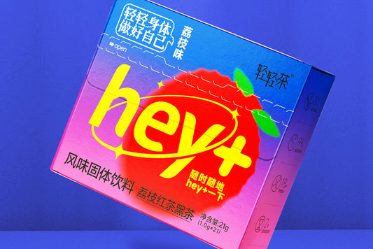 hey+ Lichi Flavored Solid Tea Beverage