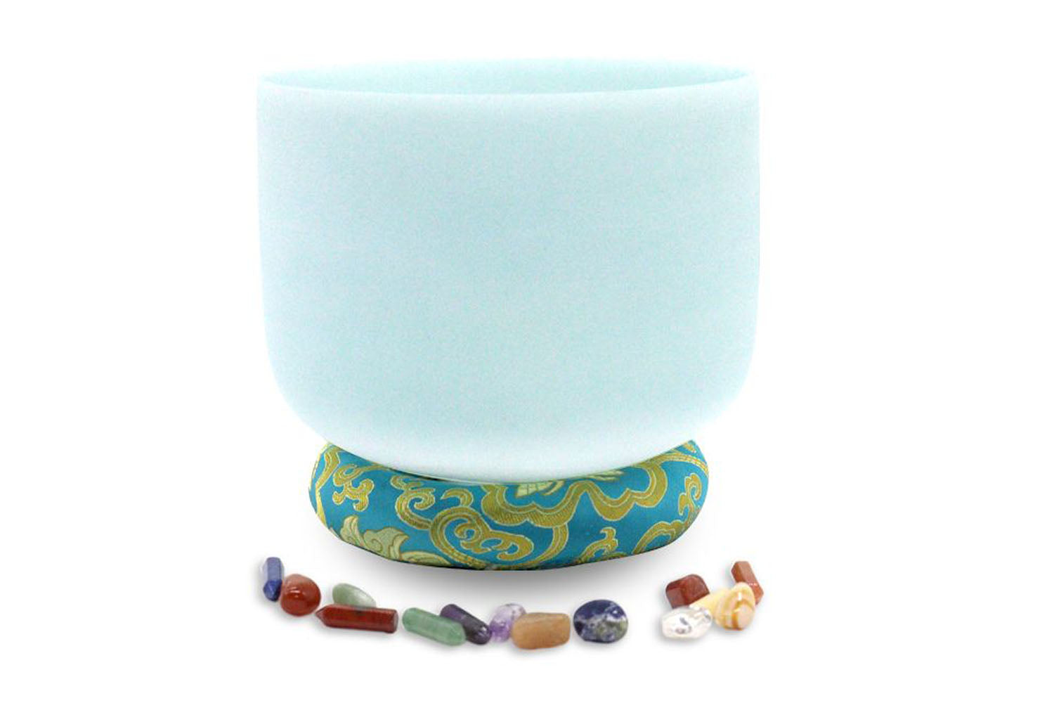 Original Stone Ground Quartz Crystal Singing Bowl CCB-003 - Yoga Meditation Instruments