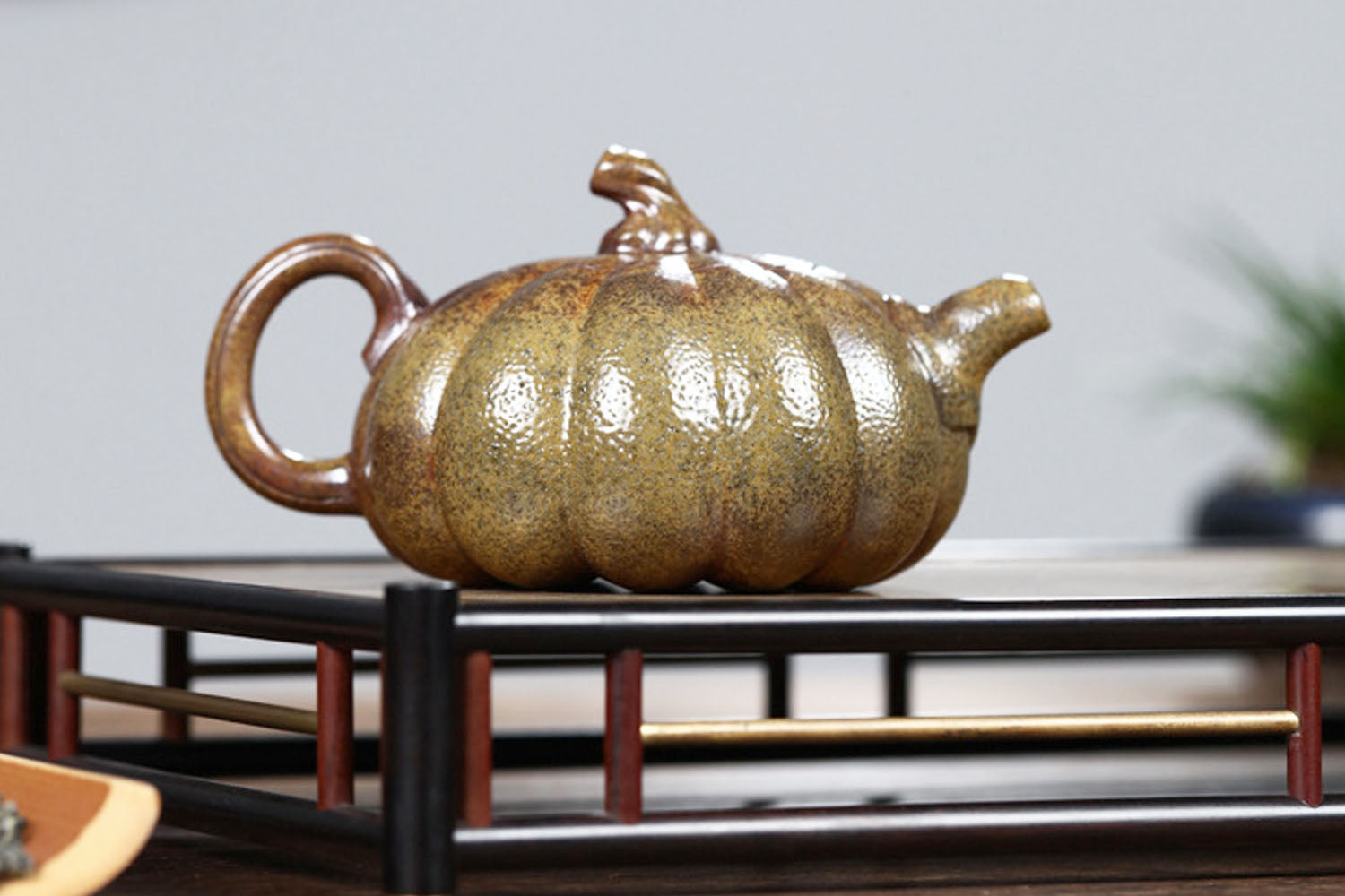 Wood-fired Pumpkin Teapot