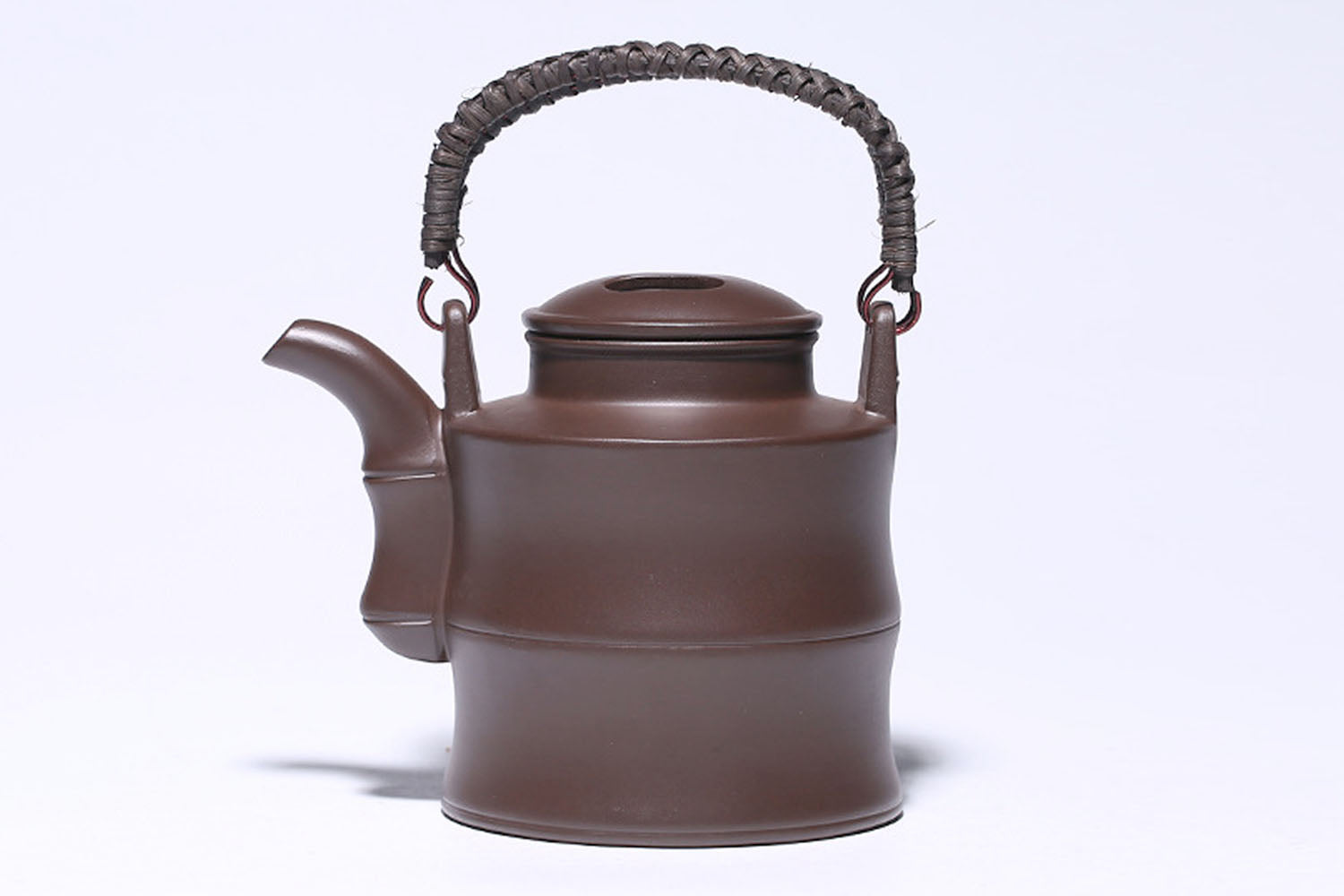 Bamboo Section Handle Teapot