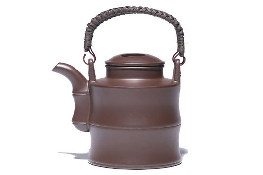 Bamboo Section Handle Teapot