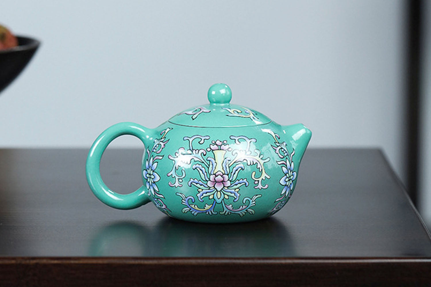 Cloisonné Enamel Xi Shi Teapot