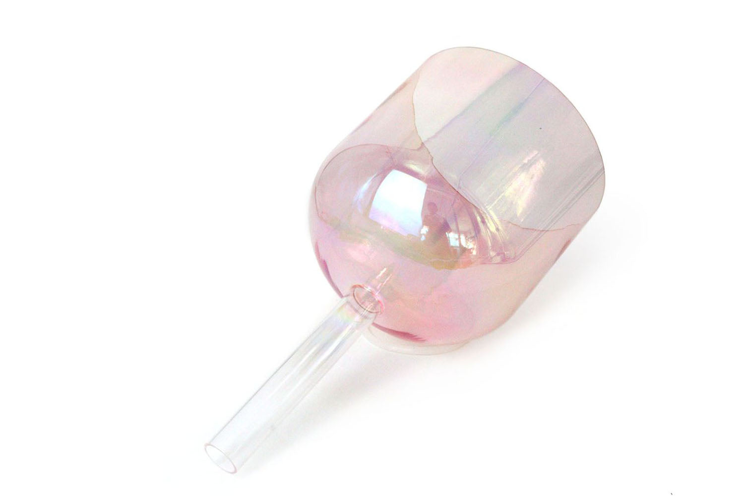 Pink Alchemy Handheld Crystal Sound Healing Singing Bowl CCB-027 - Yoga Meditation Instruments