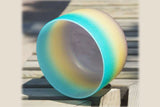 Rainbow Color Frosted Quartz Crystal Singing Bowl CCB-002 - Yoga Meditation Instruments