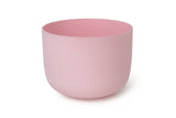 Pink Frosted Quartz Crystal Singing Bowl Set CCB-006 - Yoga Meditation Instruments