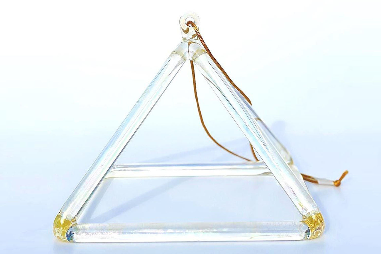 Lemon Aura Alchemy Crystal Pyramid CCB-034 - Yoga Meditation Instruments