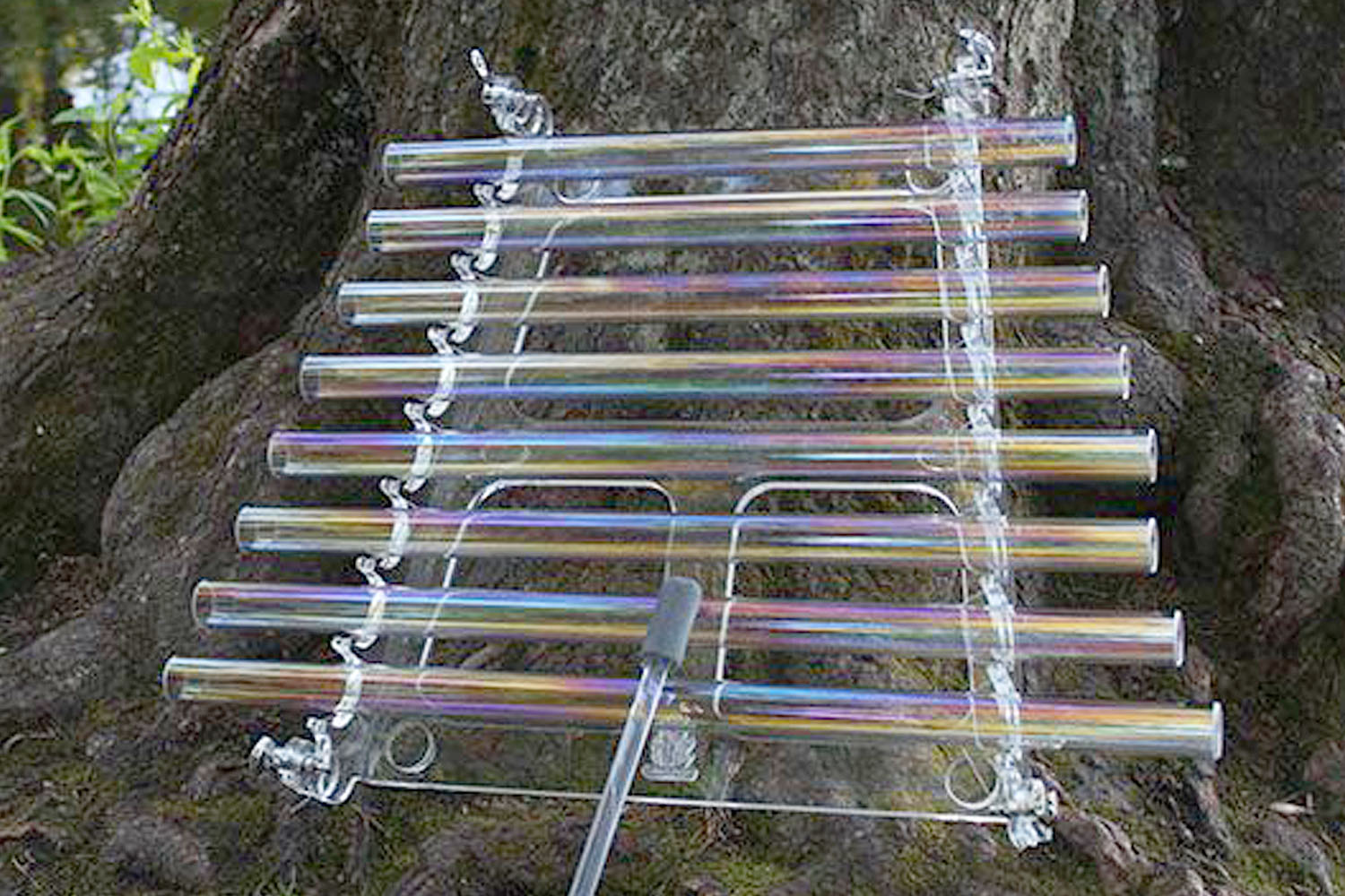 Rainbow Quartz Crystal Singing Harp CCB-041 - Therapeutic Instruments